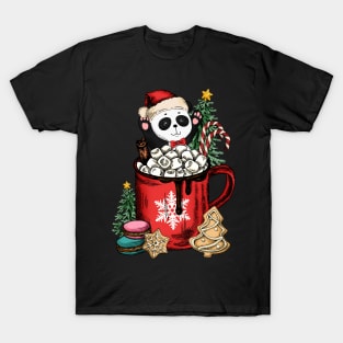 Cute Christmas Panda T-Shirt